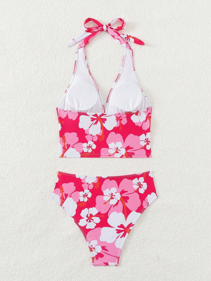Costum de baie SHEIN, mix culori