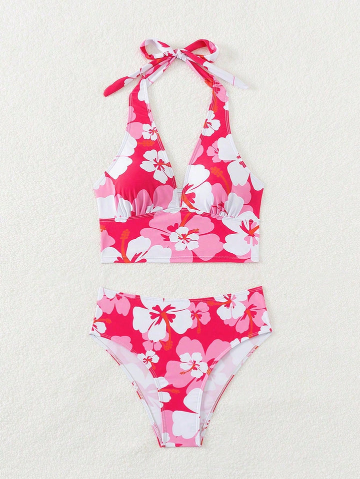 Costum de baie SHEIN, mix culori