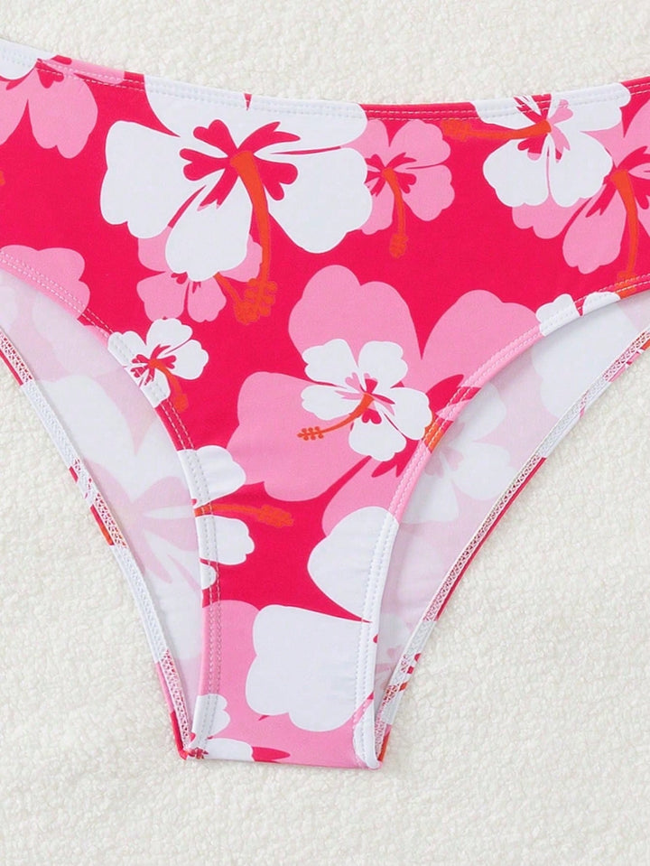 Costum de baie SHEIN, mix culori