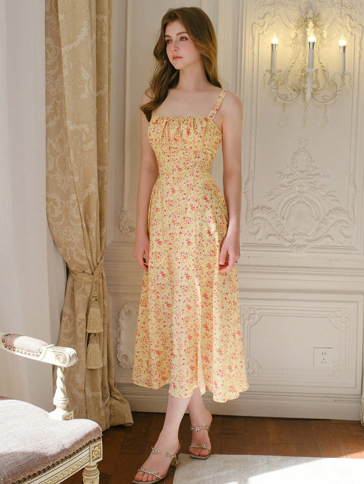 Rochie maxi SHEIN, mix culori