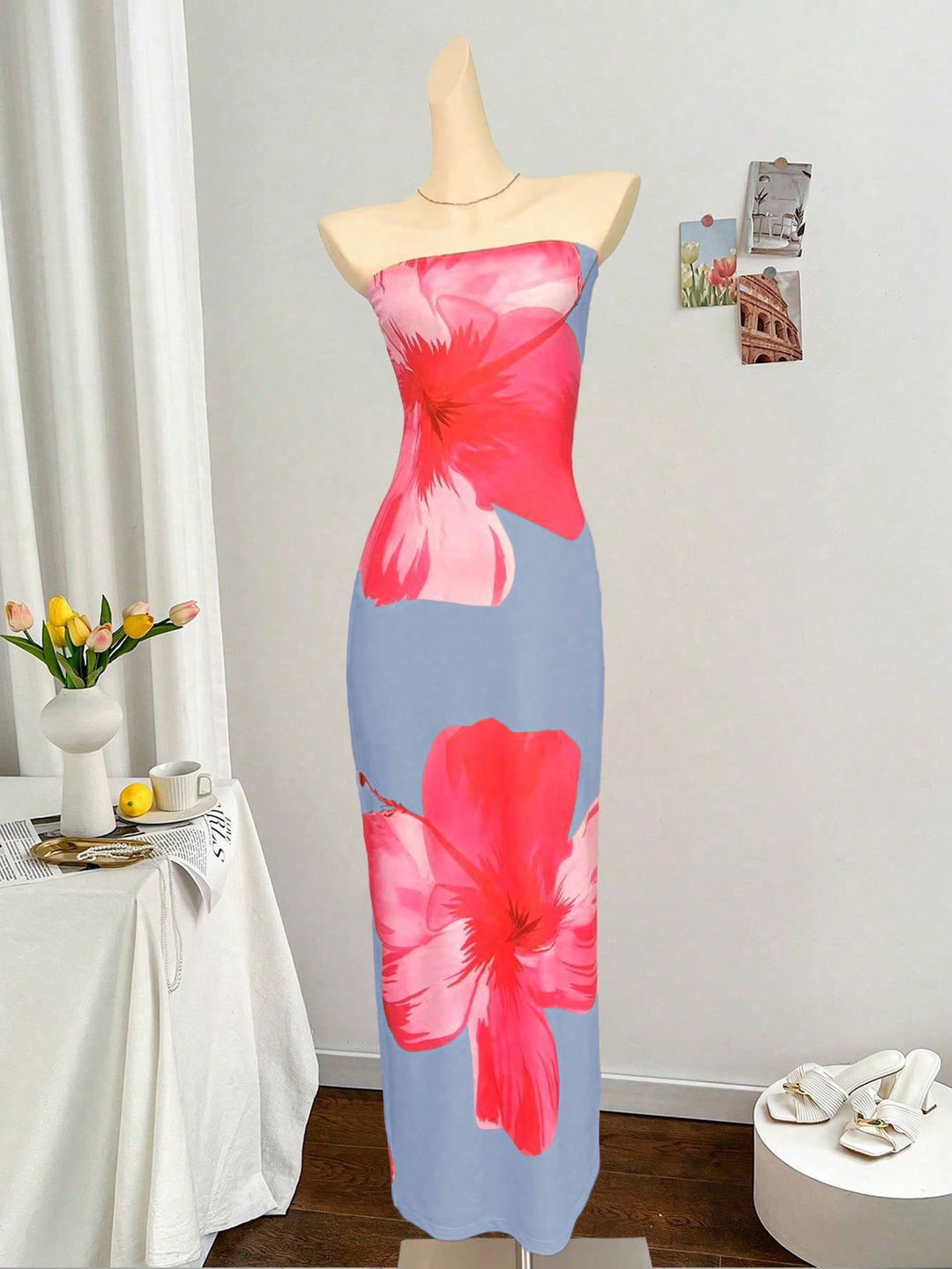 Rochie maxi SHEIN, mov