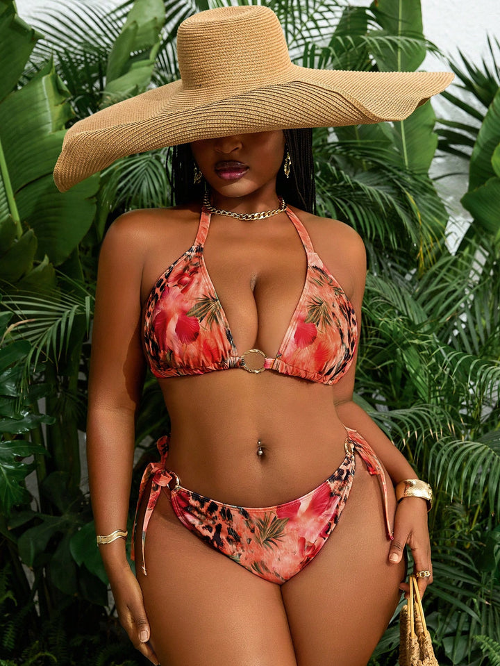 SHEIN bikini fürdőruha szett, vegyes színek