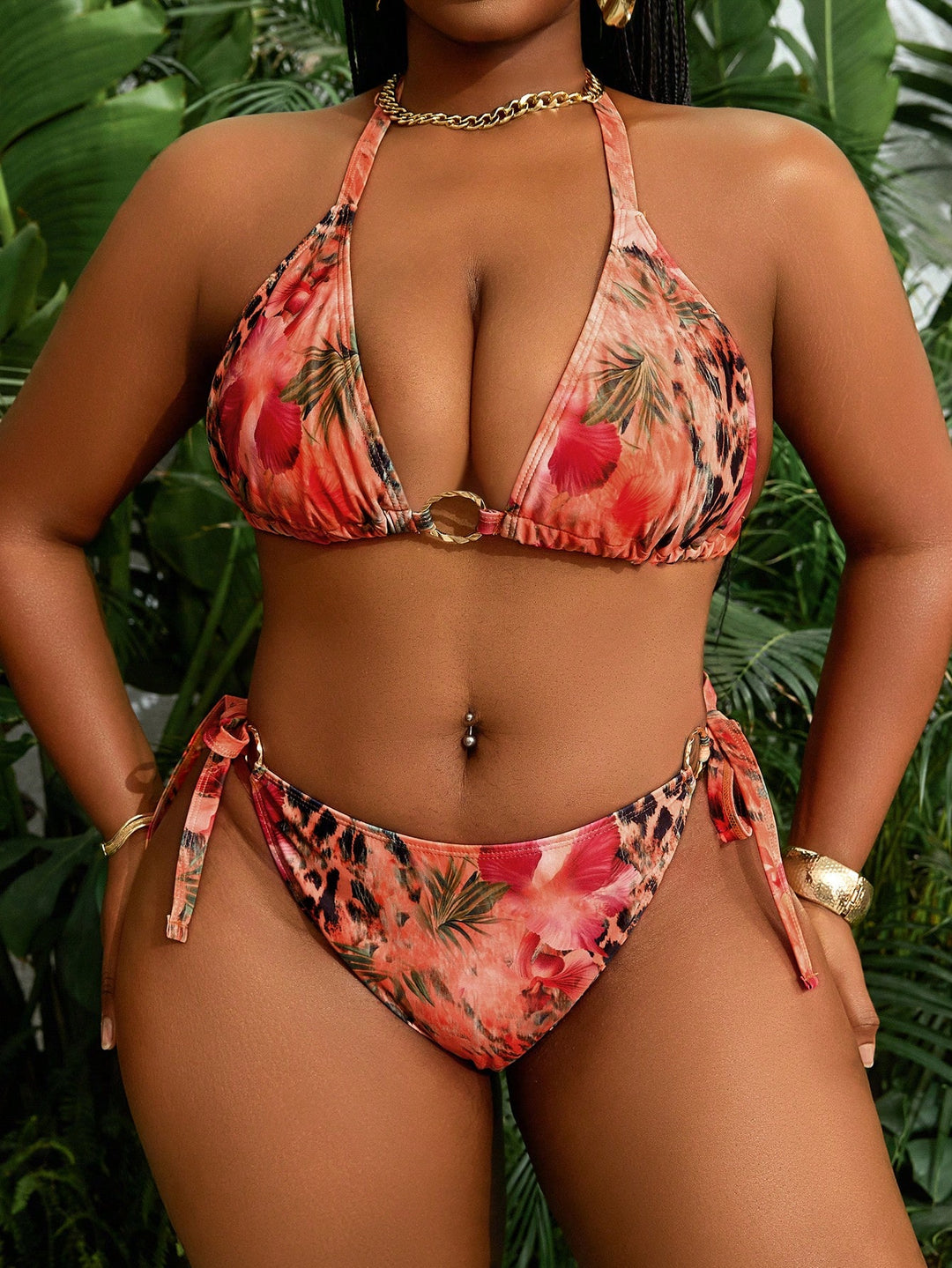 SHEIN bikini fürdőruha szett, vegyes színek
