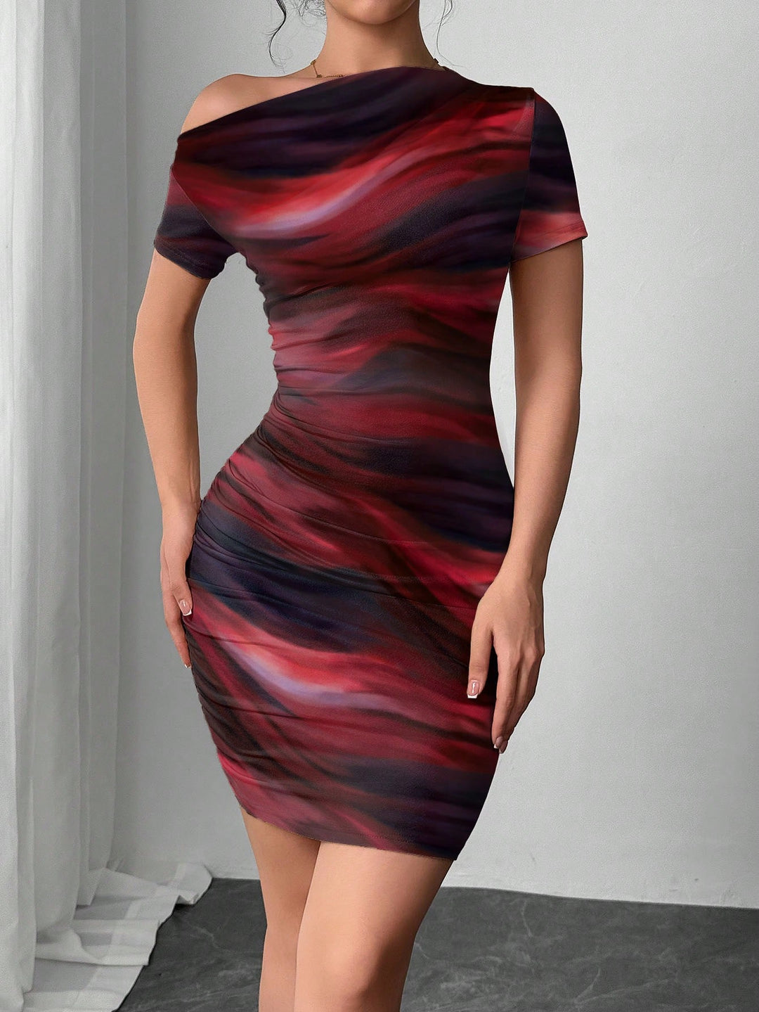 Rochie mini SHEIN, roșu