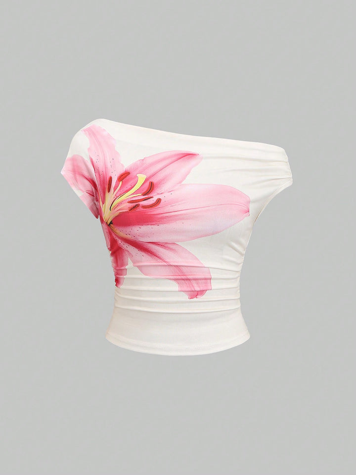 Top SHEIN, crem