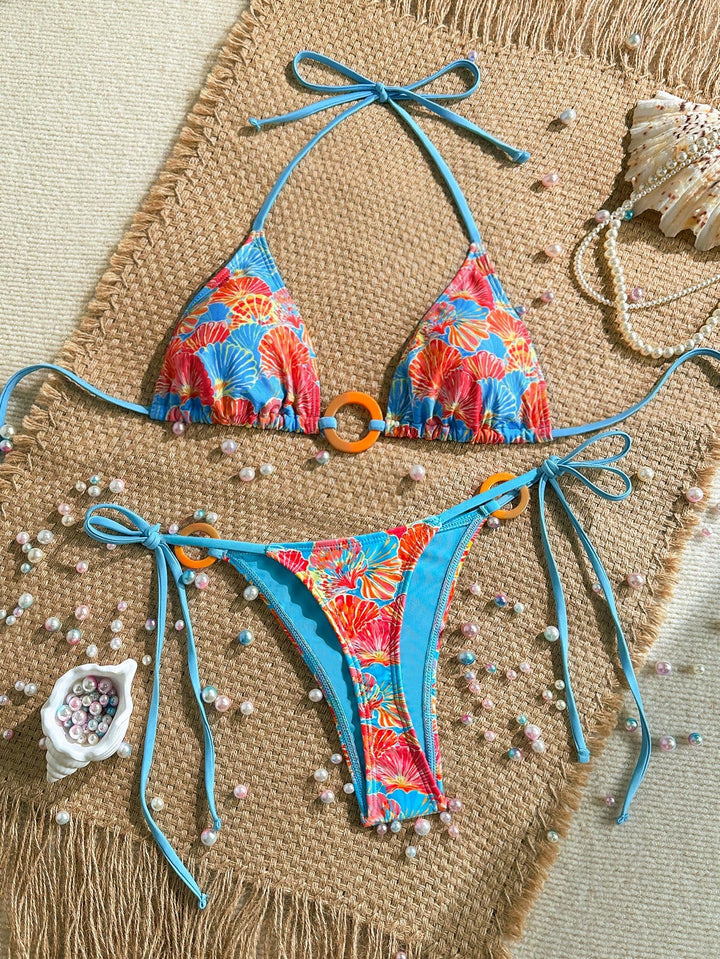 Set bikini SHEIN, mix culori