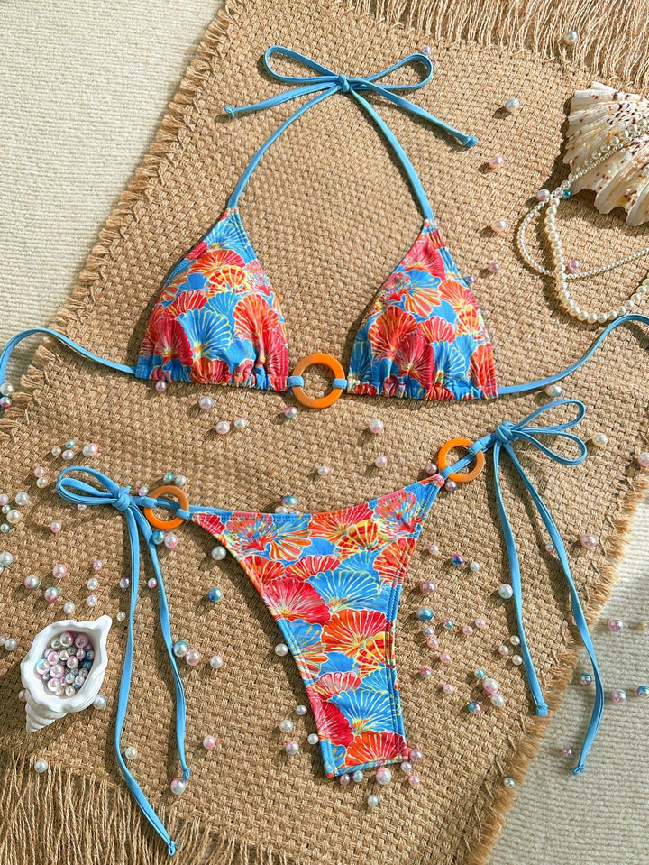 Set bikini SHEIN, mix culori