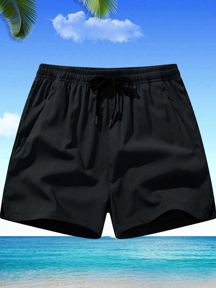 Pantaloni scurți SHEIN, negru