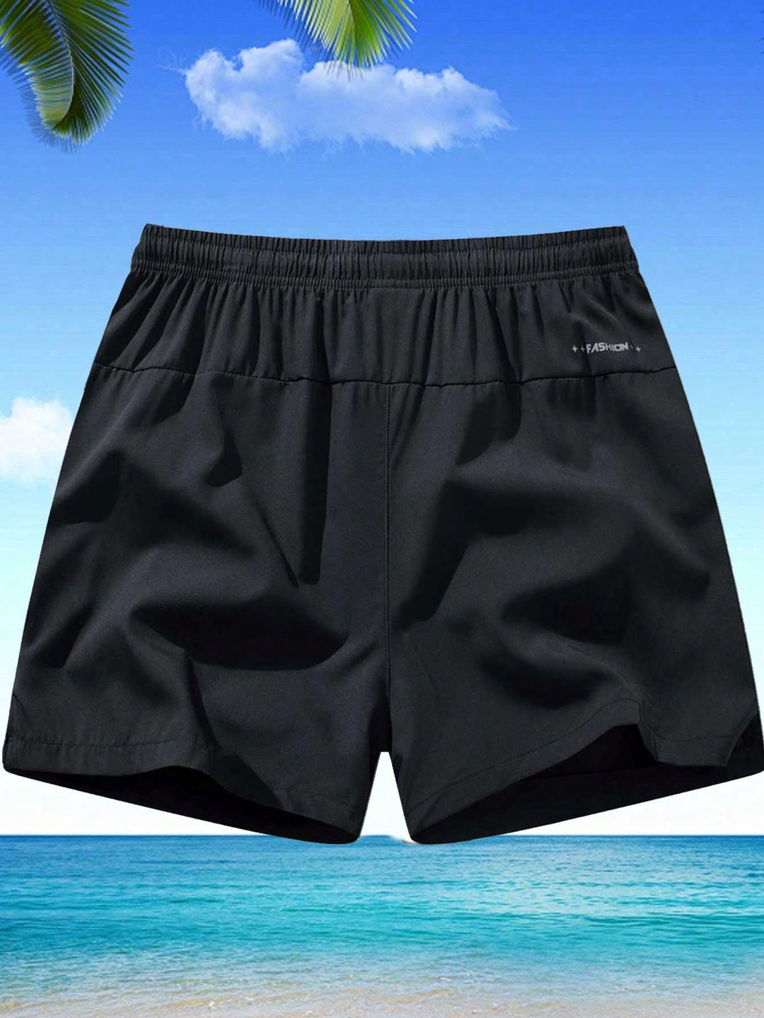 Pantaloni scurți SHEIN, negru