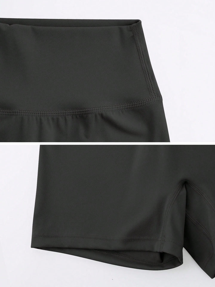 Pantaloni scurți SHEIN, negru