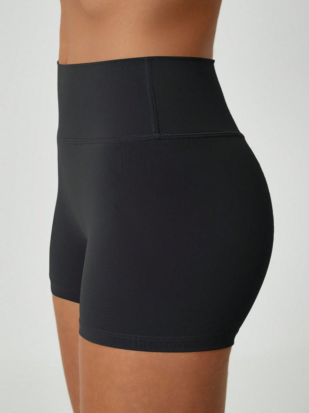 Pantaloni scurți SHEIN, negru