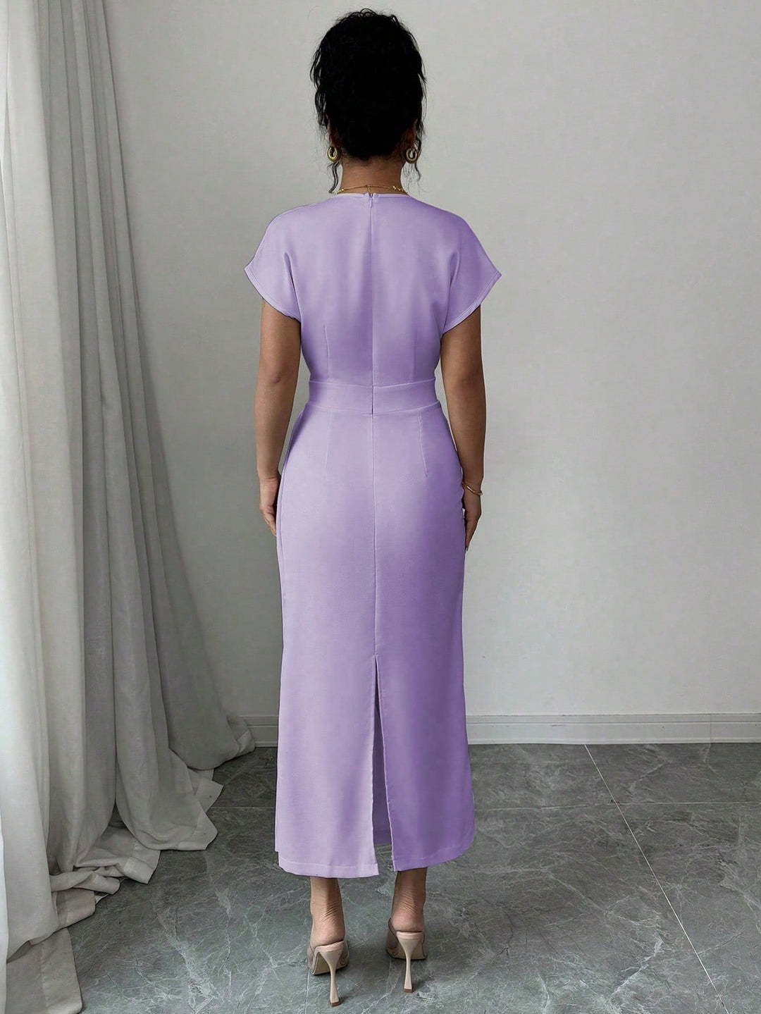 SHEIN maxi ruha, lila