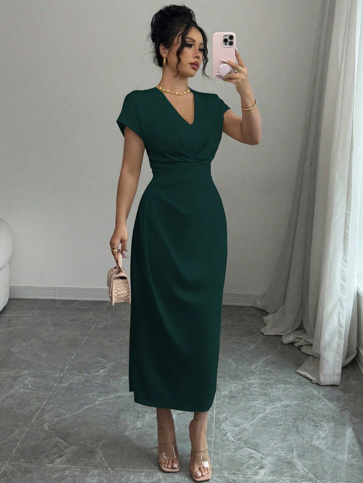 SHEIN maxi ruha, zöld