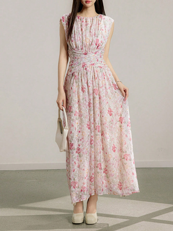 Rochie maxi SHEIN, mix culori