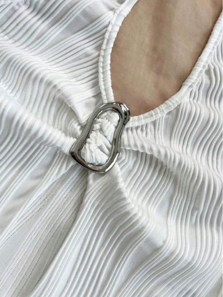 Top SHEIN, alb