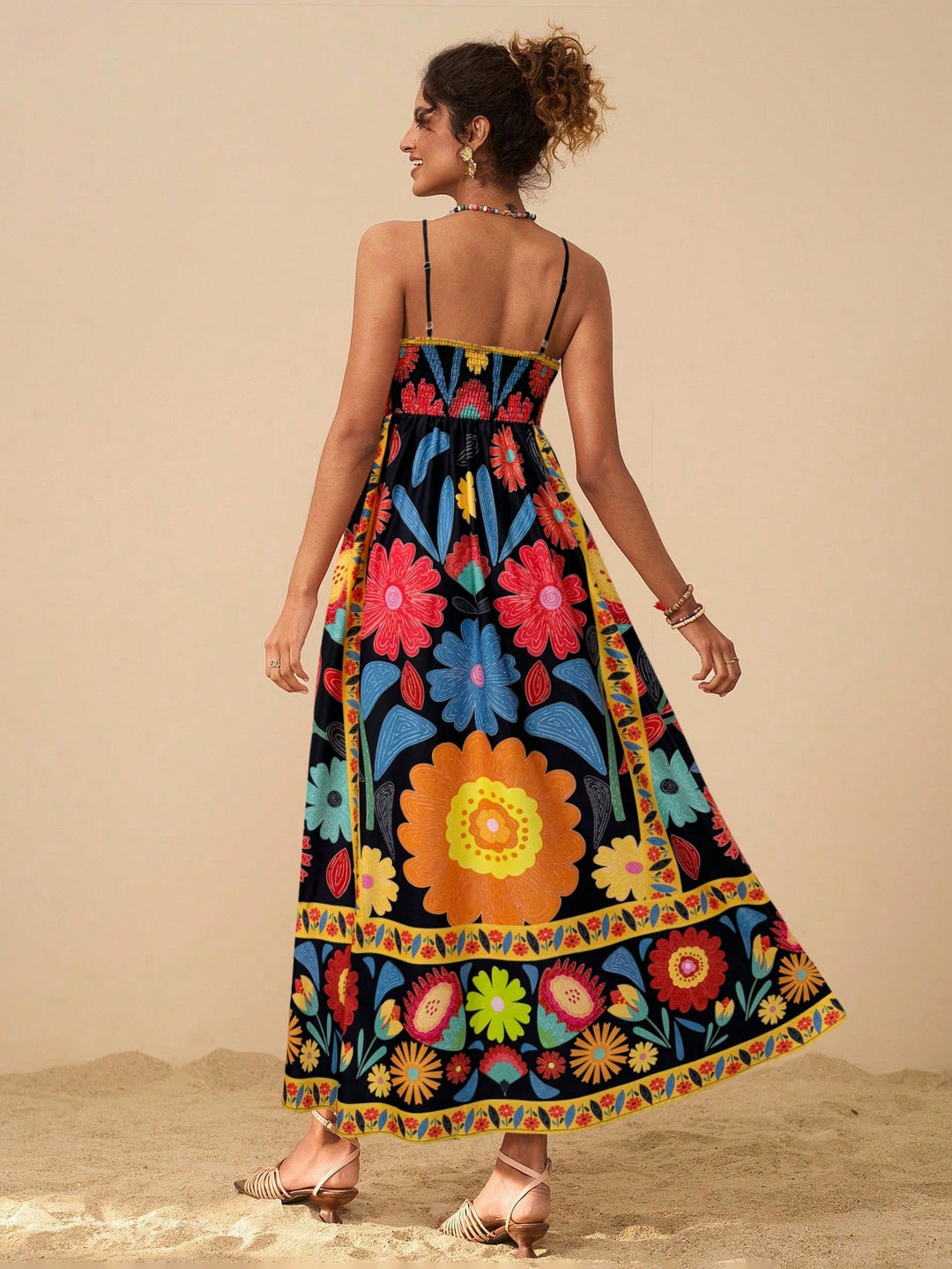 Rochie maxi SHEIN, negru