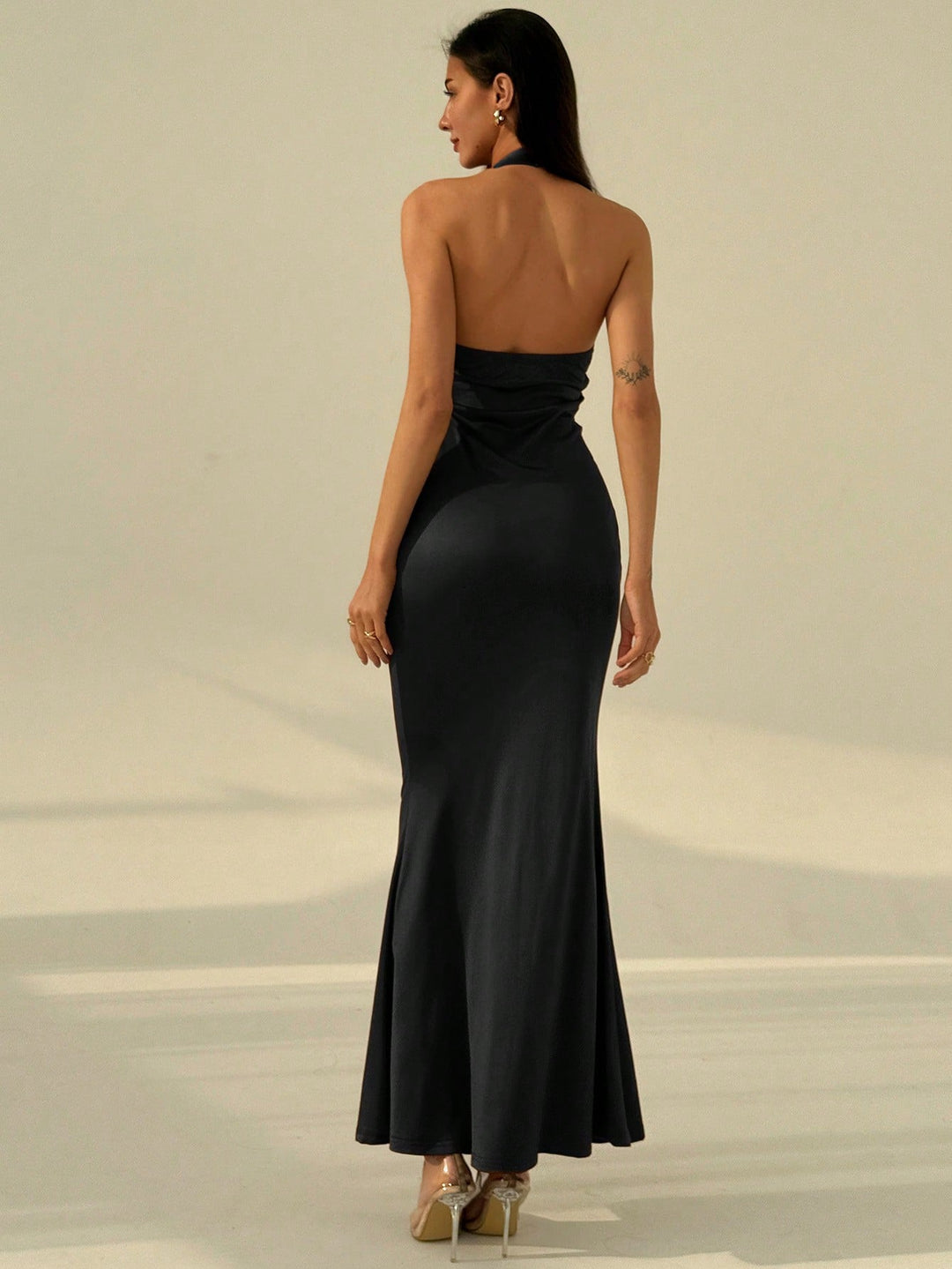 Rochie maxi SHEIN, negru