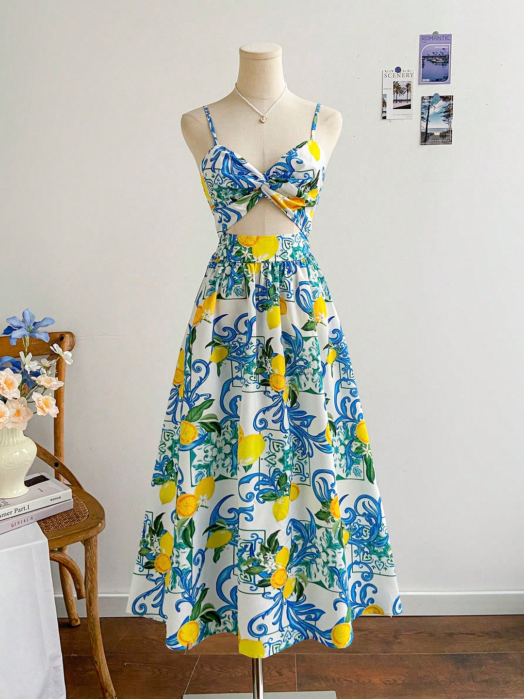 Rochie maxi SHEIN, mix culori