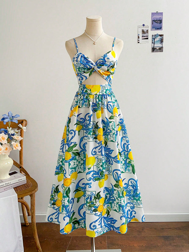 Rochie maxi SHEIN, mix culori