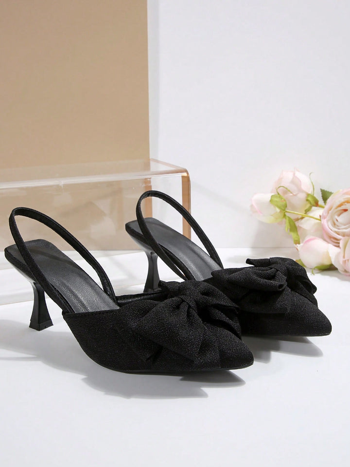 Pantofi cu toc SHEIN, negru