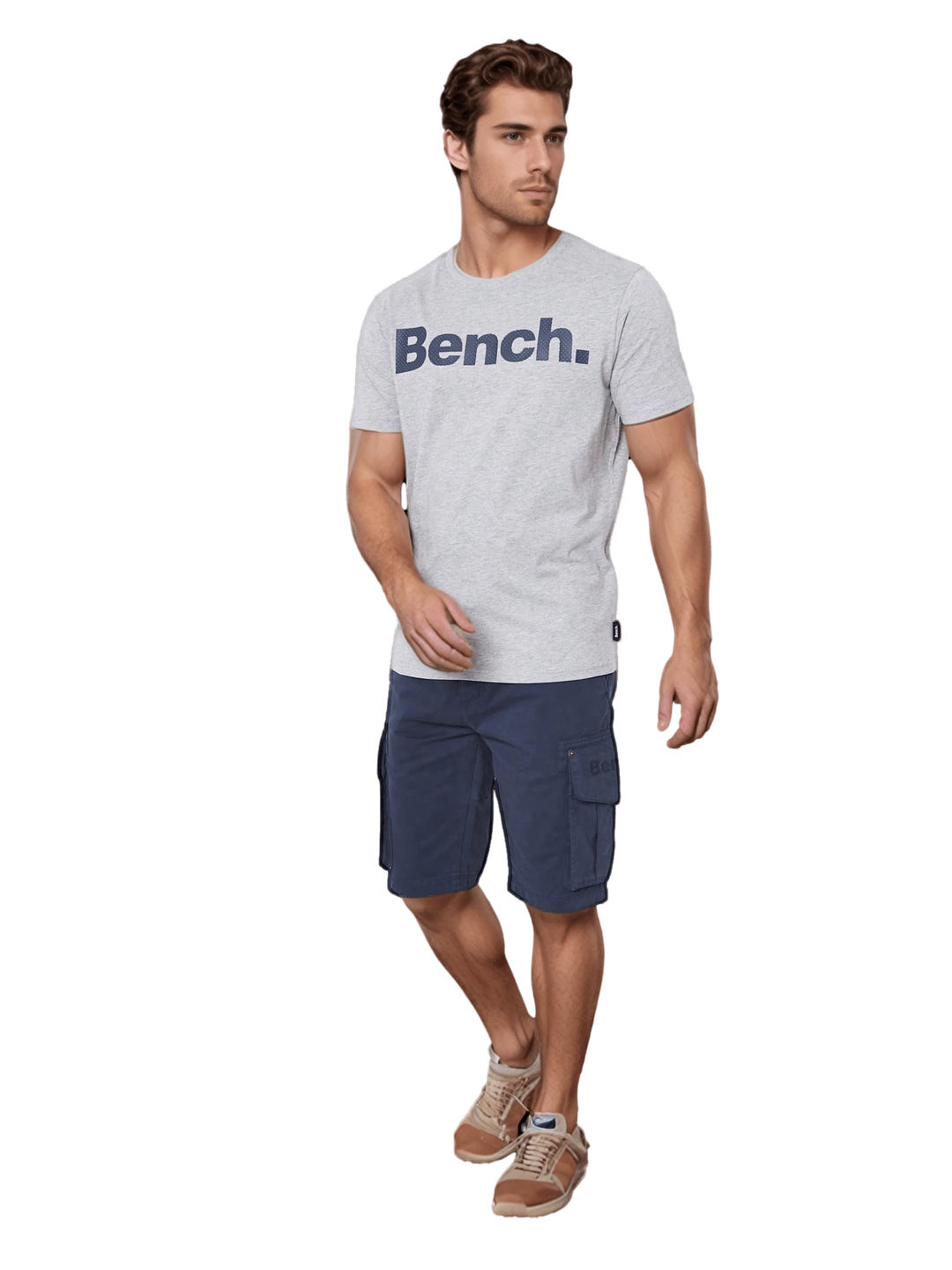 Tricou BENCH, gri