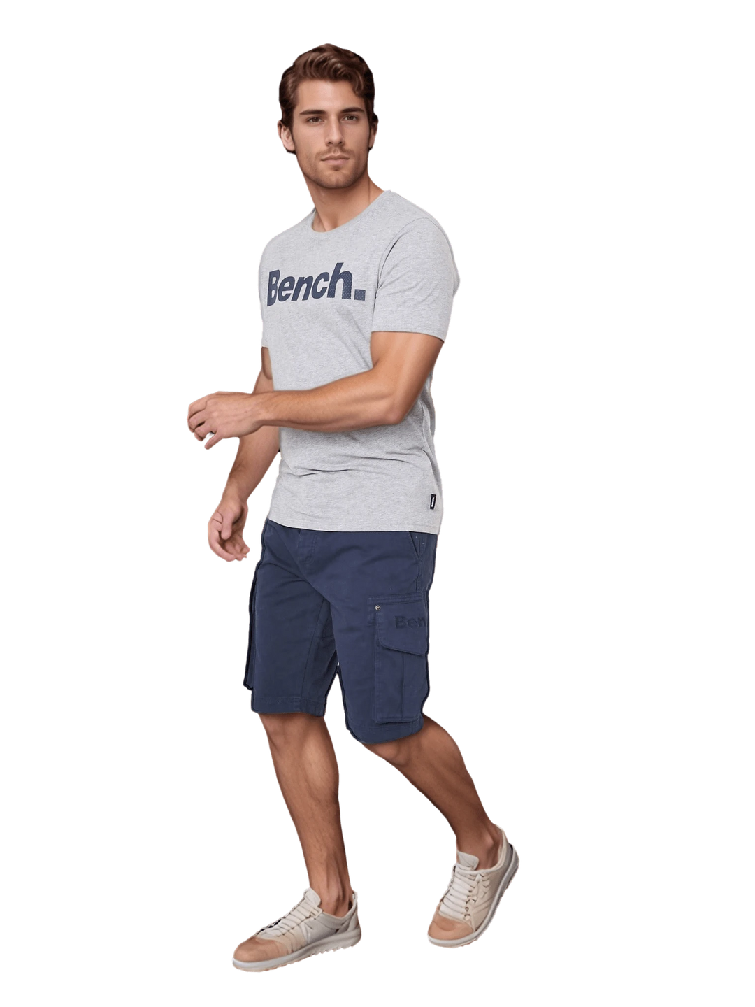 Tricou BENCH, gri