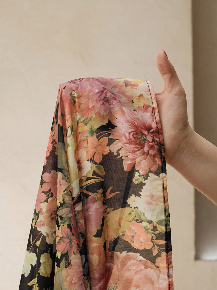 SHEIN maxi ruha, fekete