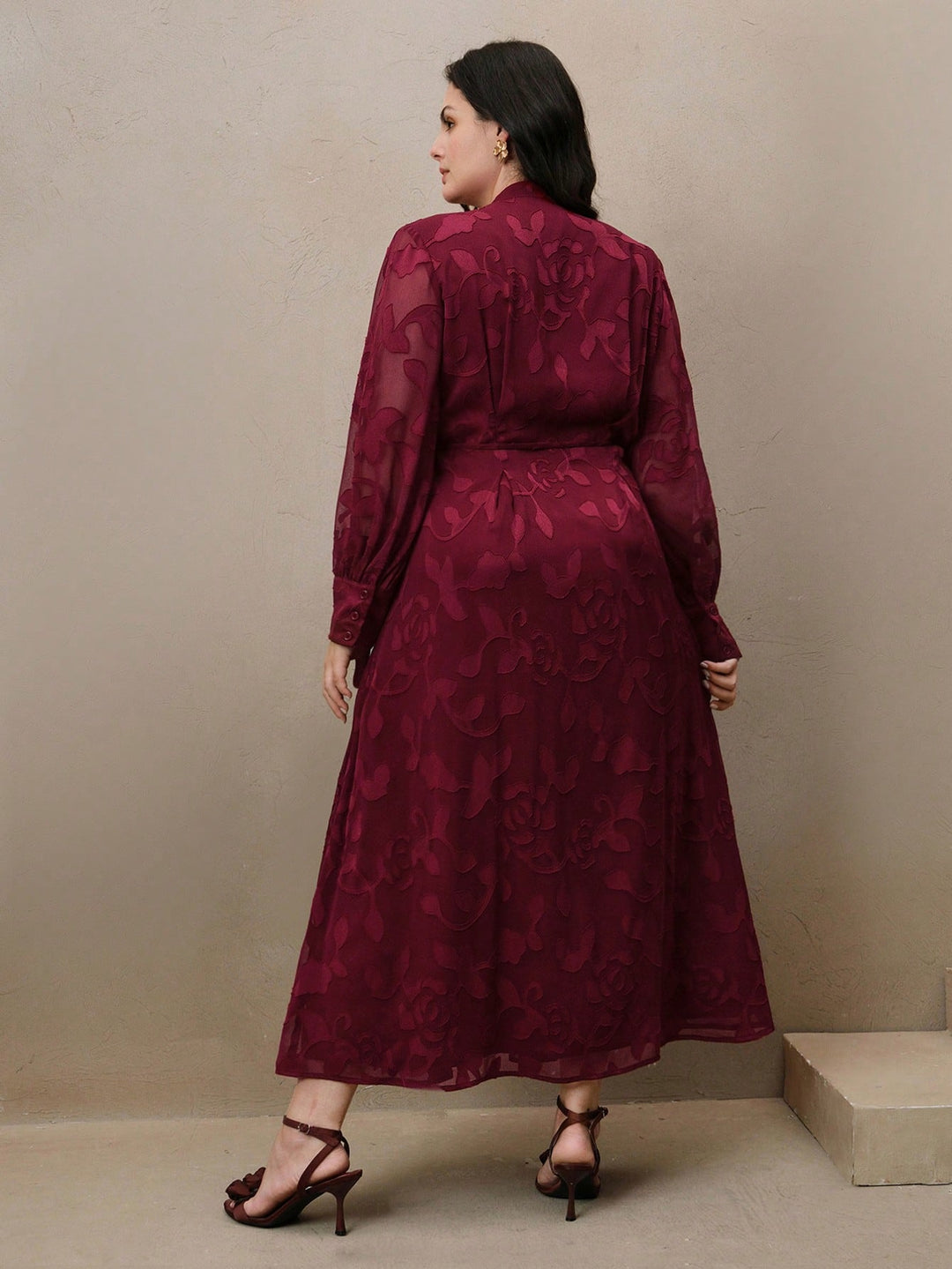 Rochie SHEIN, vișiniu