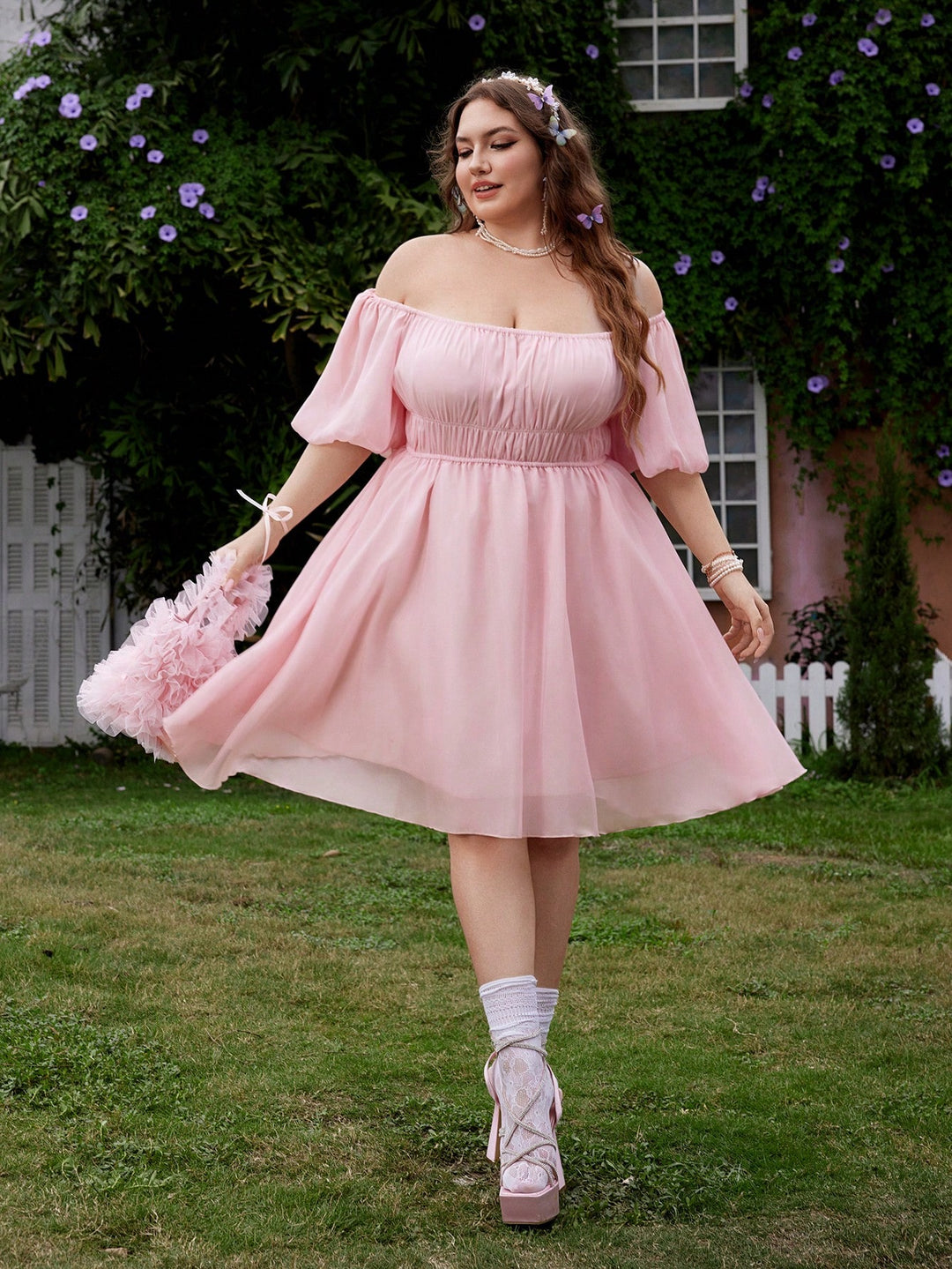 Rochie SHEIN, roz