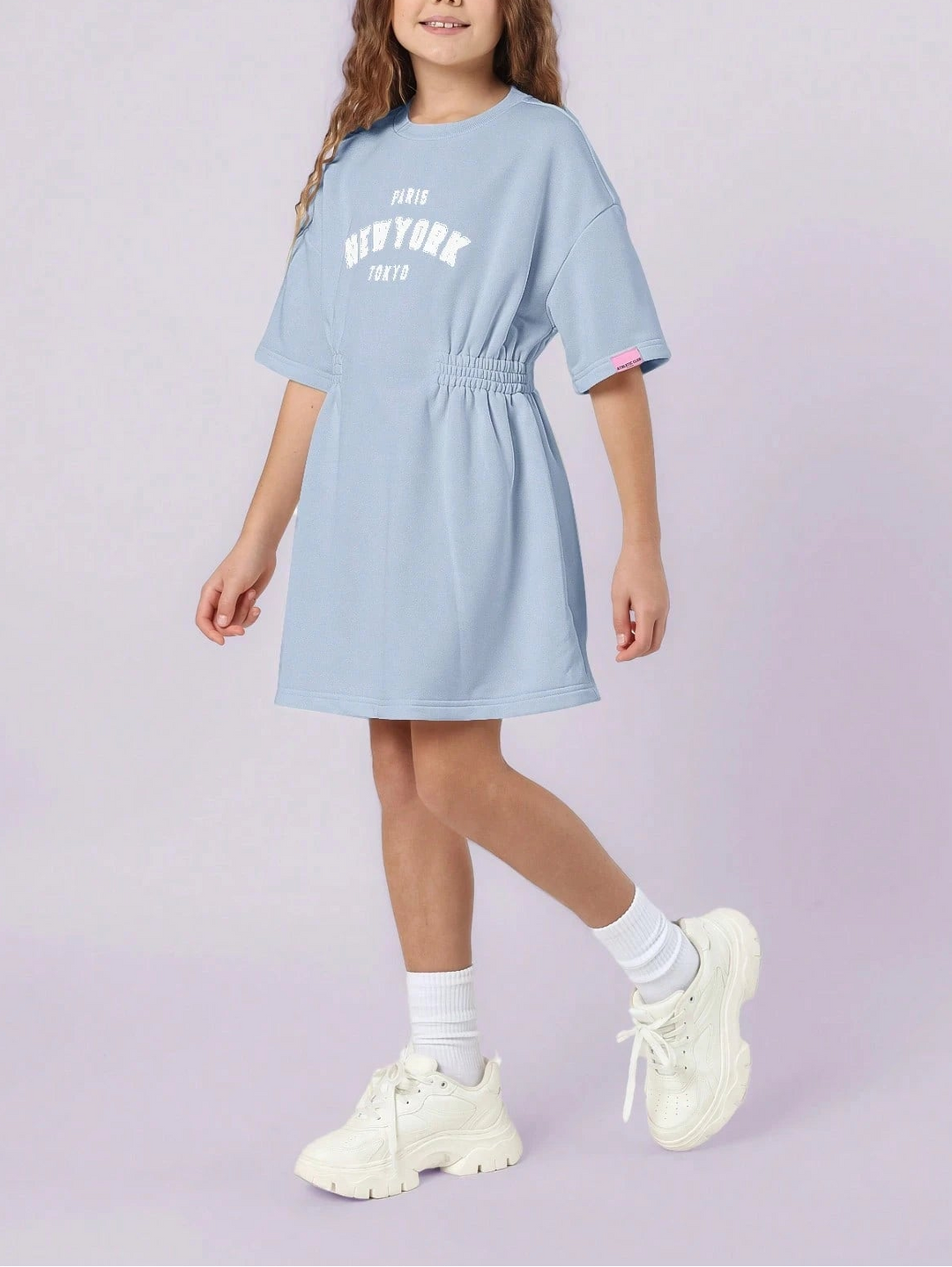 Shein ruha, kék