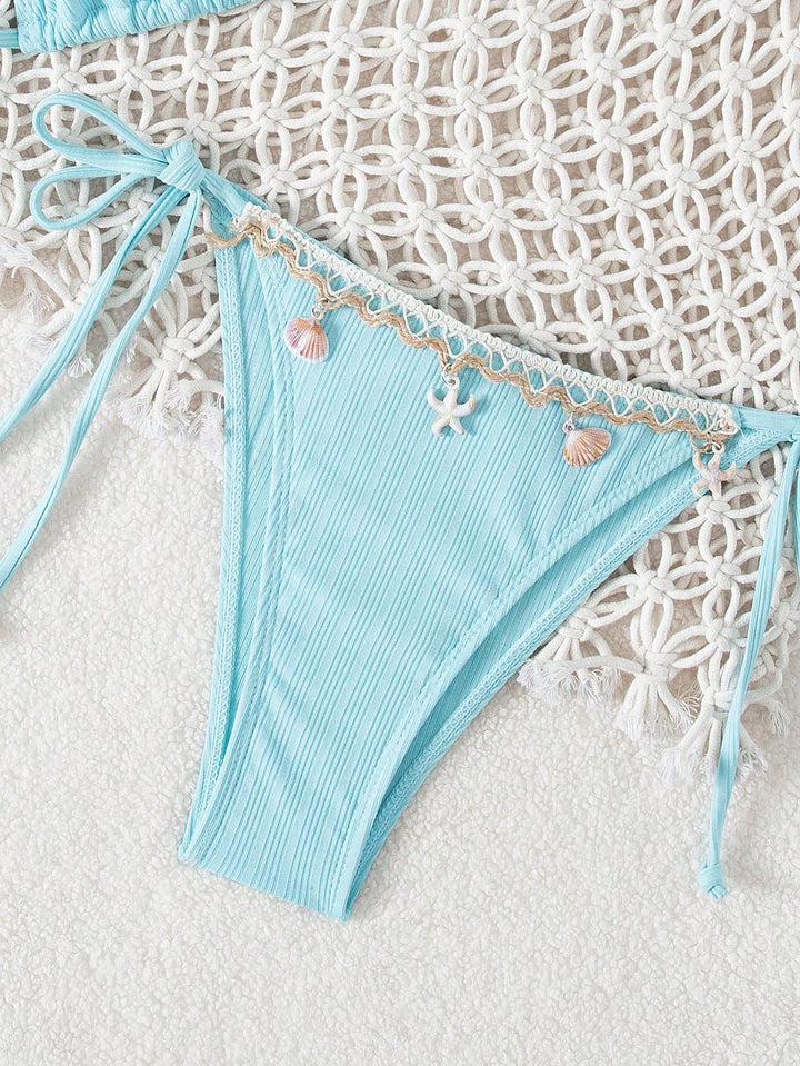 Set bikini SHEIN, turcoaz