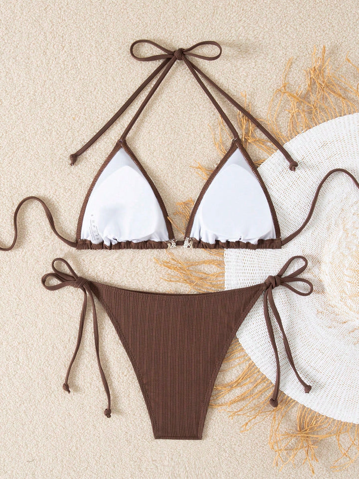 Set bikini SHEIN, maro