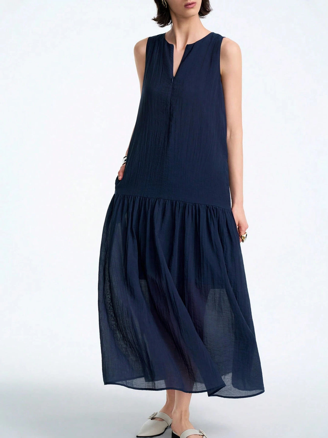 Rochie maxi SHEIN, albastru