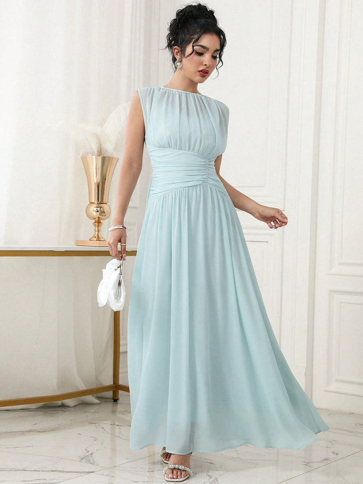 Rochie maxi SHEIN, albastru