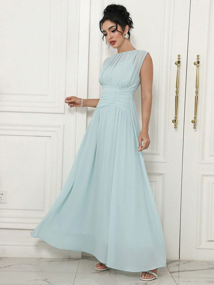 Rochie maxi SHEIN, albastru