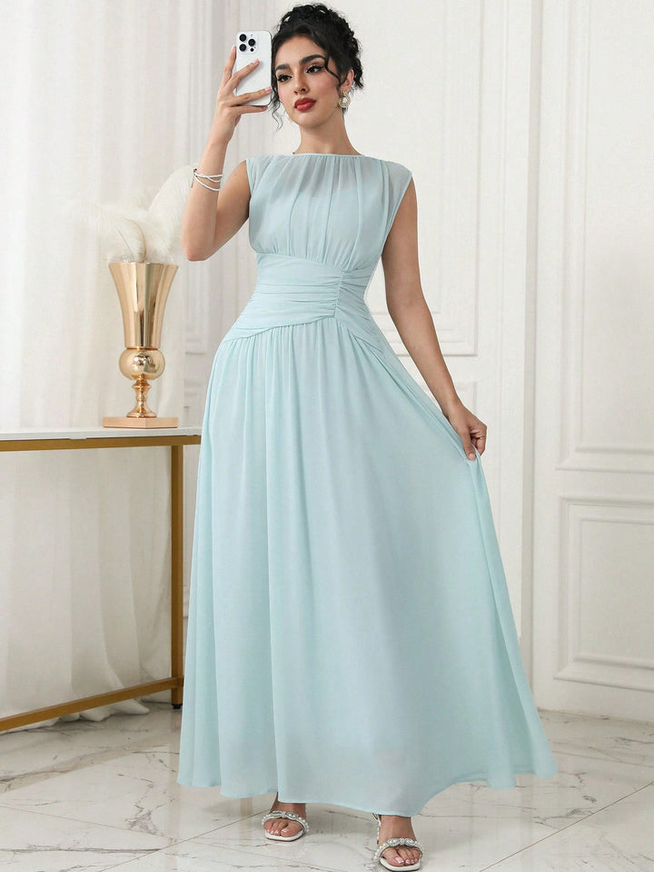 Rochie maxi SHEIN, albastru