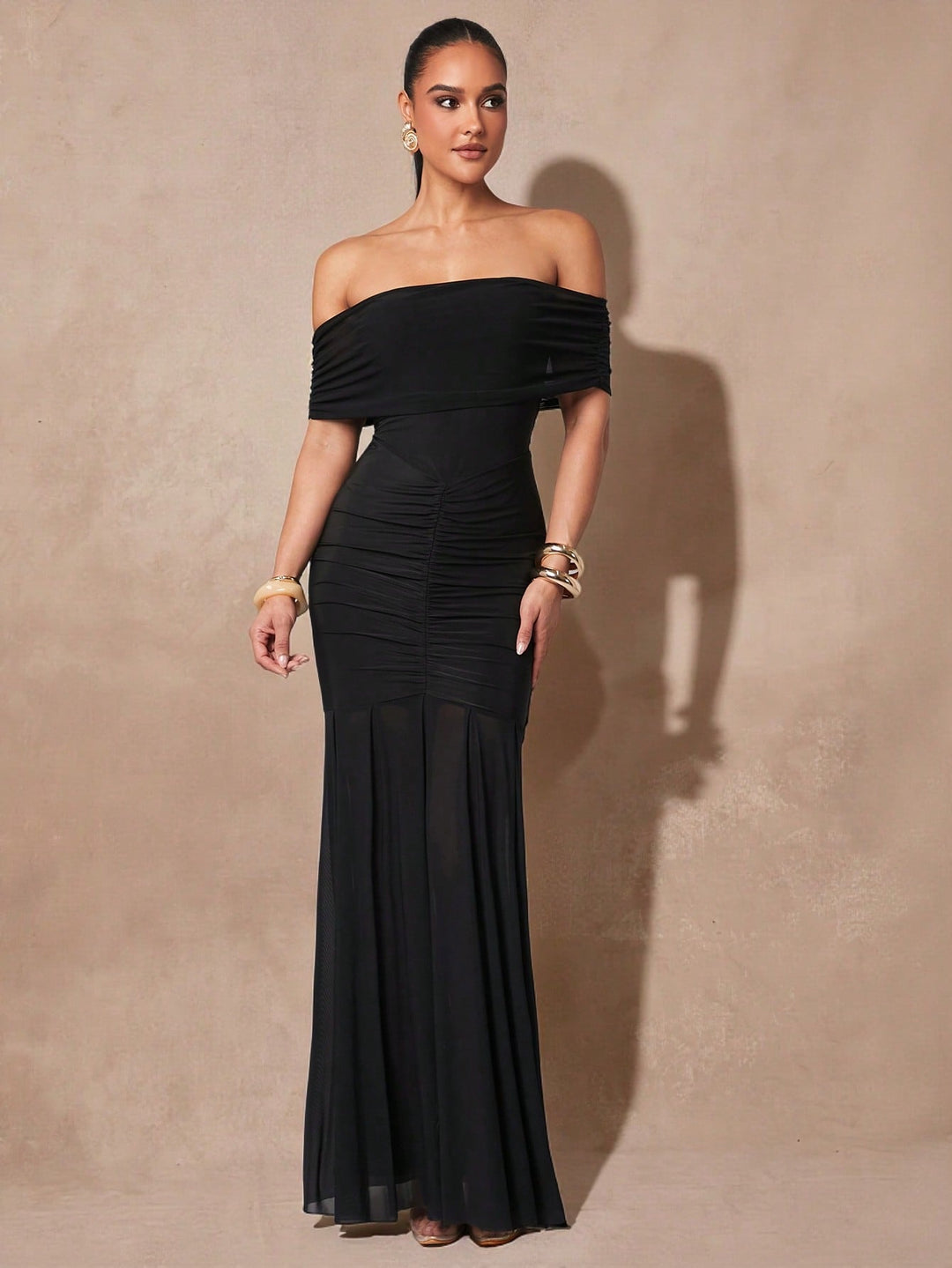 Rochie maxi SHEIN, negru