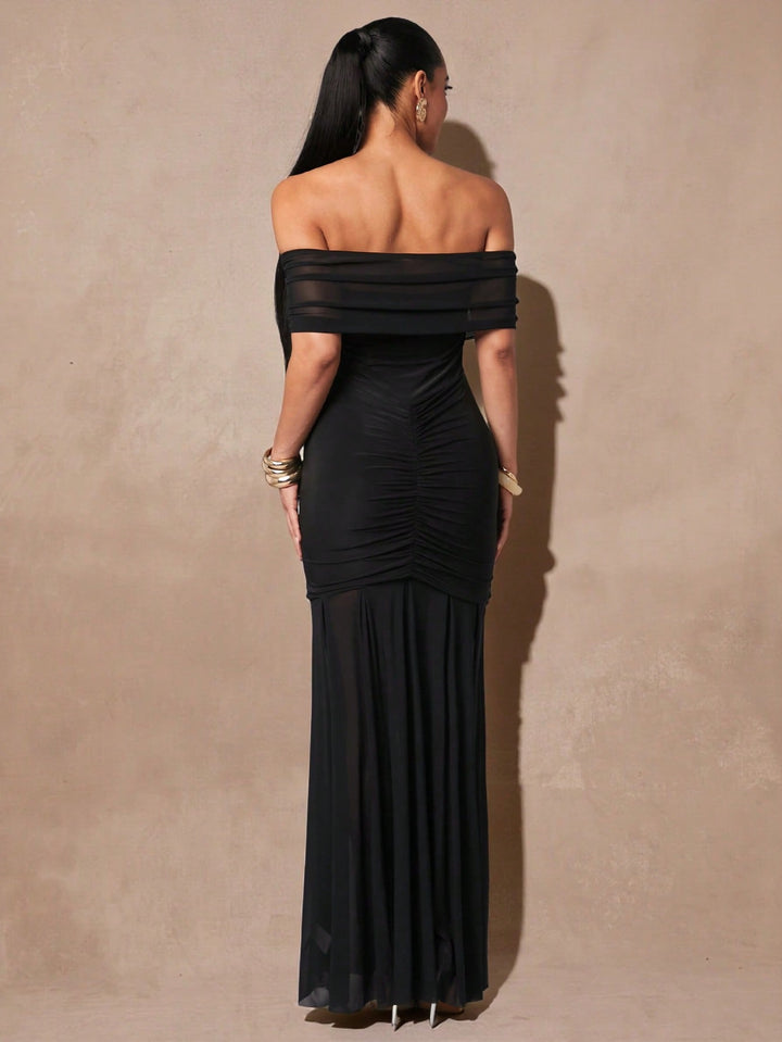 Rochie maxi SHEIN, negru