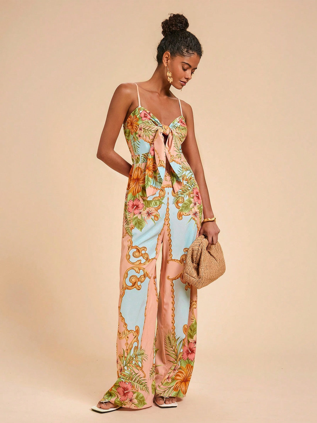 SHEIN hosszú jumpsuit, vegyes színek