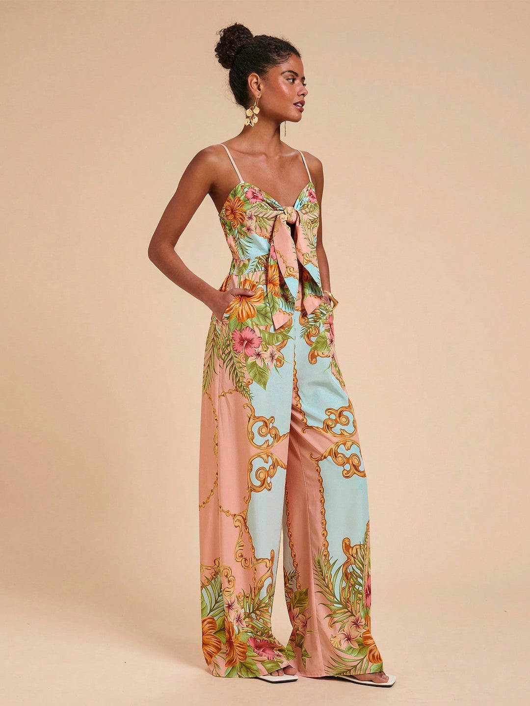 SHEIN hosszú jumpsuit, vegyes színek
