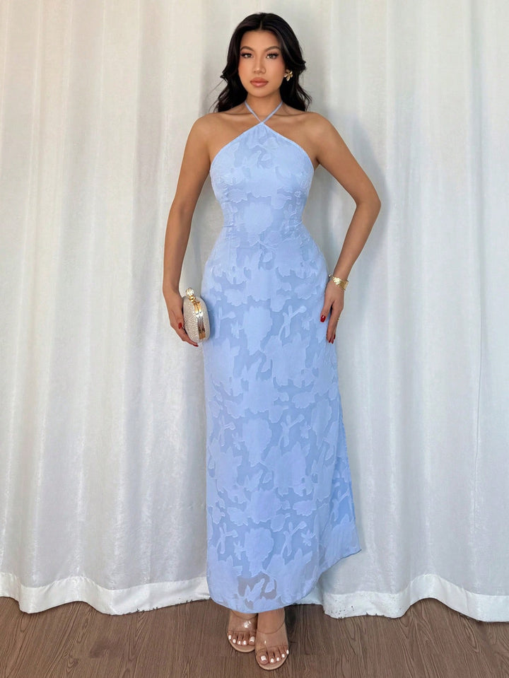 Rochie midi SHEIN, albastru