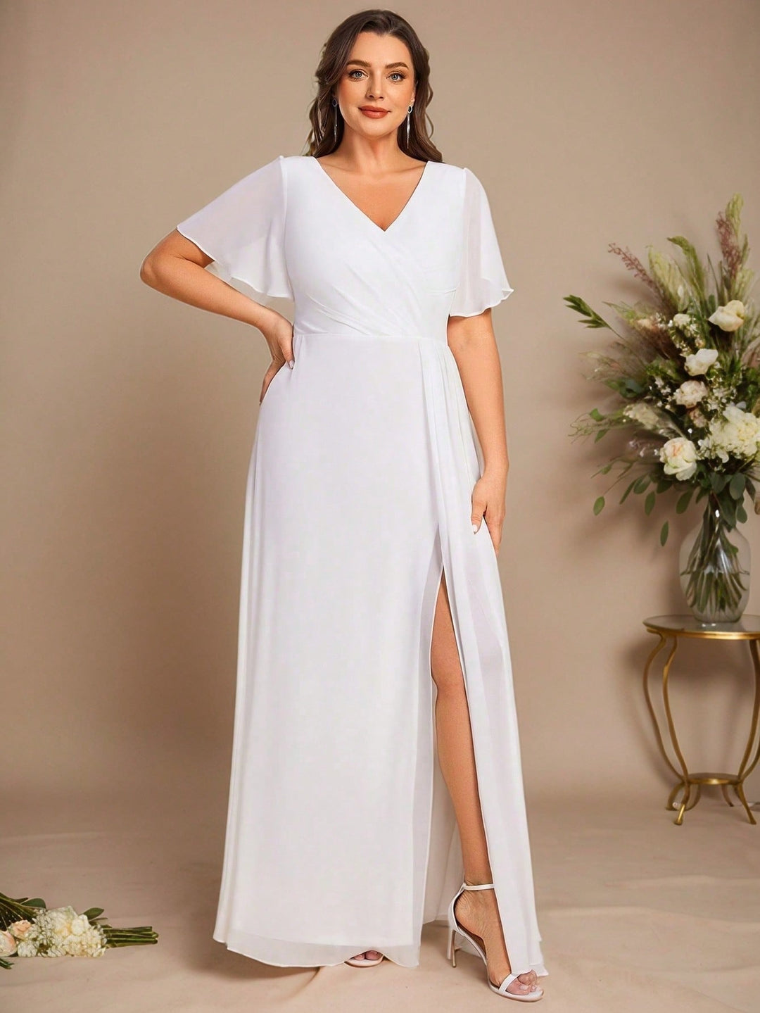 Rochie SHEIN, alb
