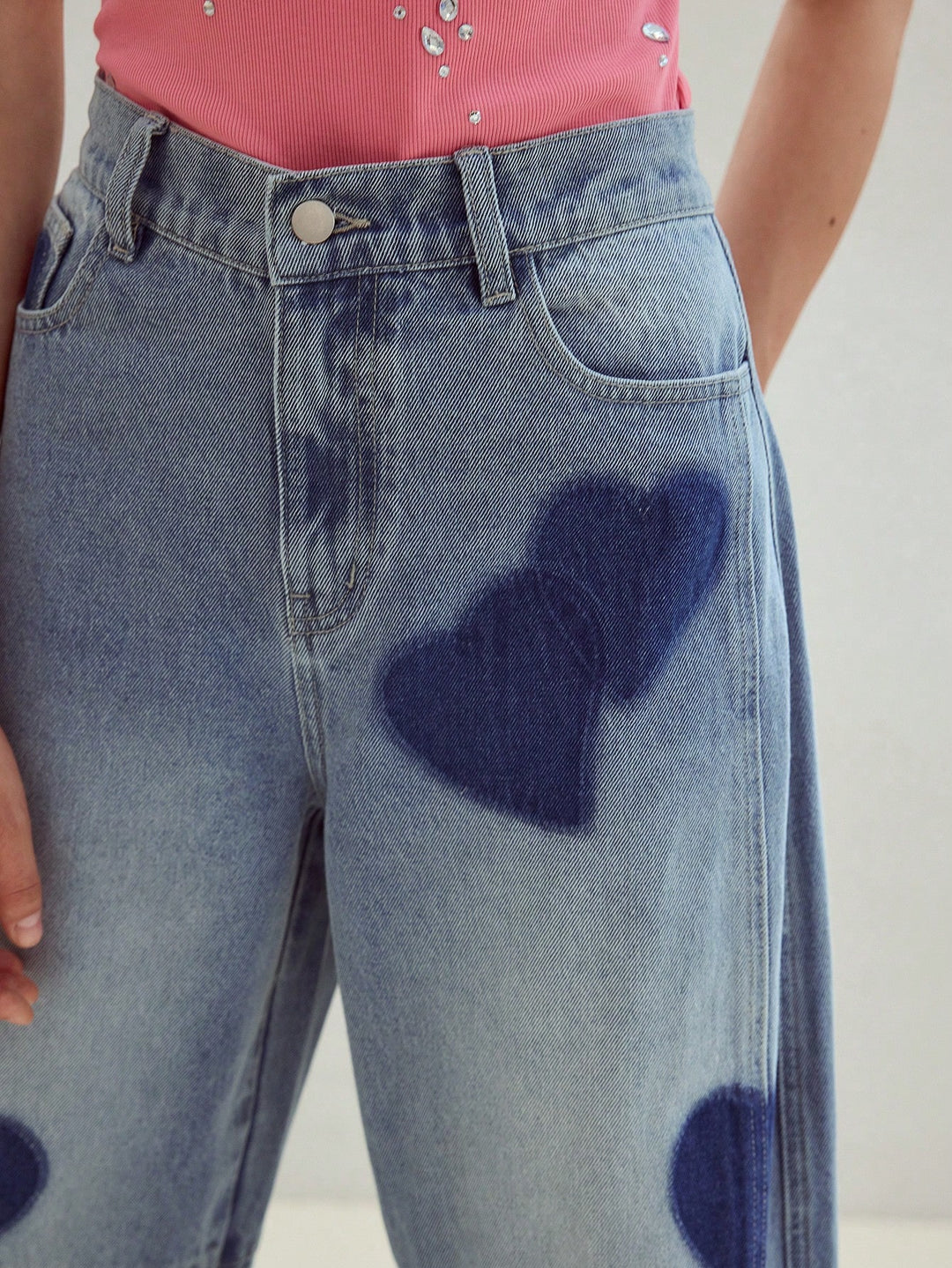 Jeans SHEIN, albastru