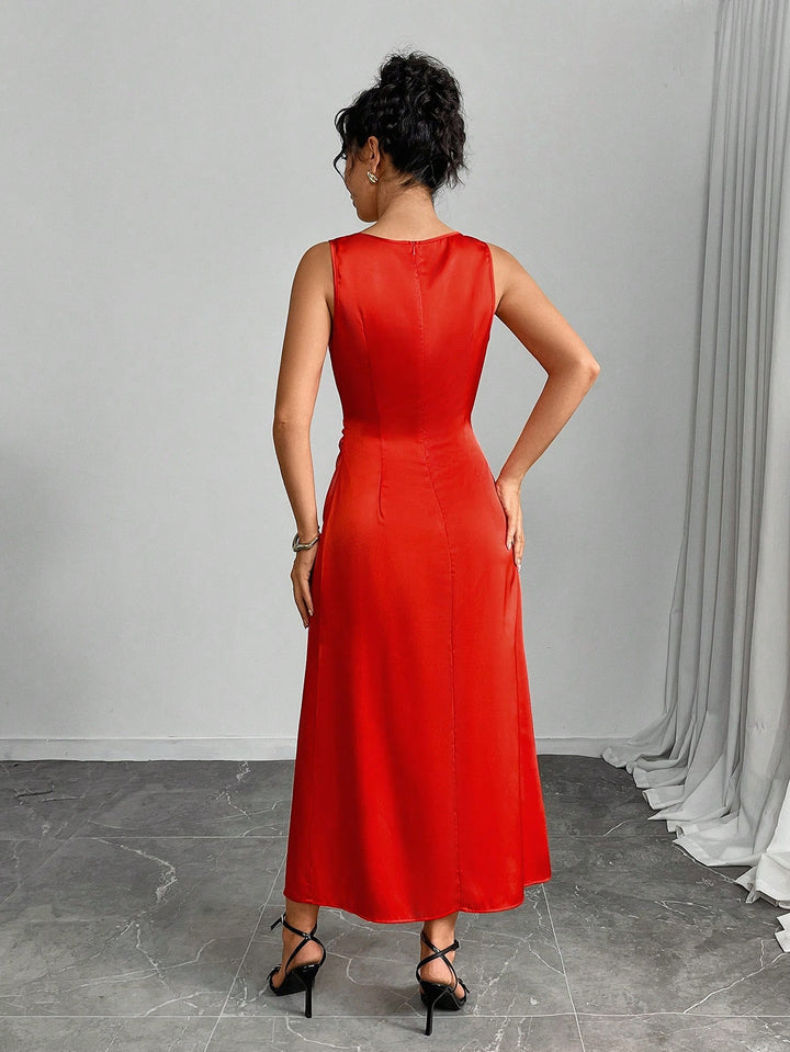 Rochie maxi SHEIN, roșu