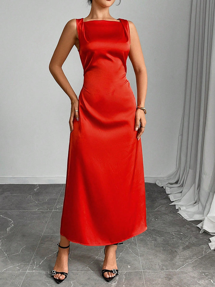 Rochie maxi SHEIN, roșu