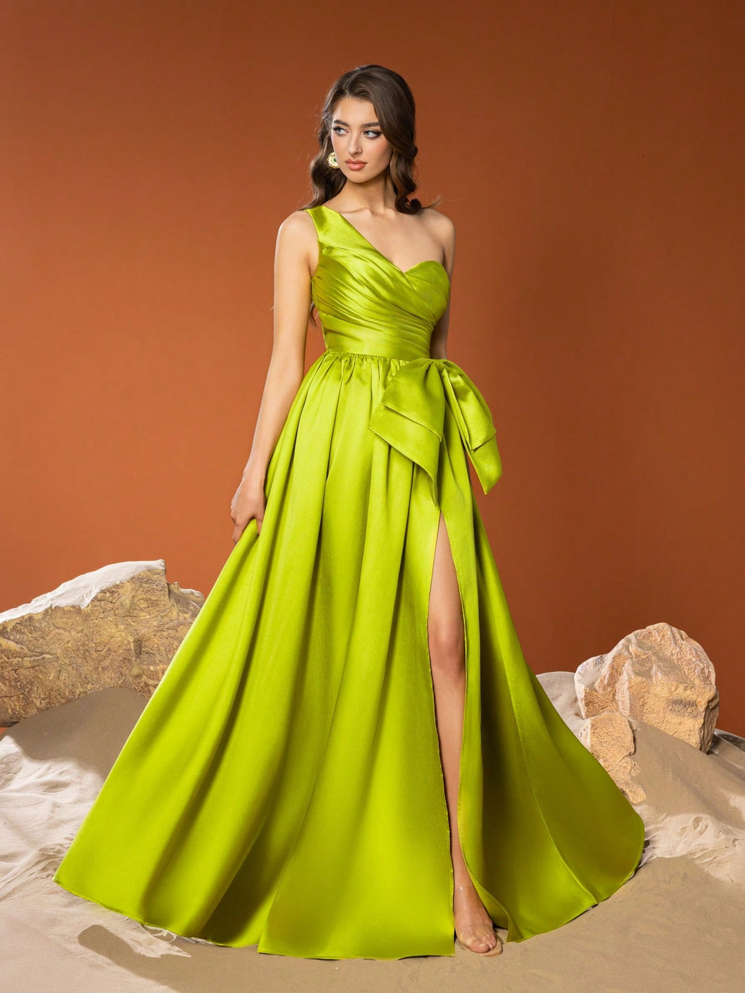 Rochie SHEIN, verde