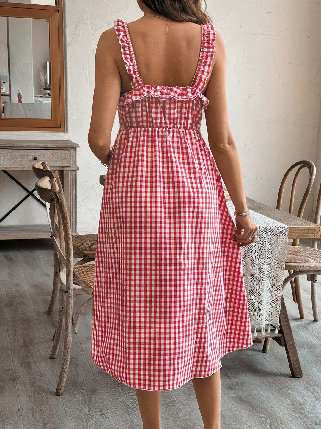 Rochie midi SHEIN, mix culori