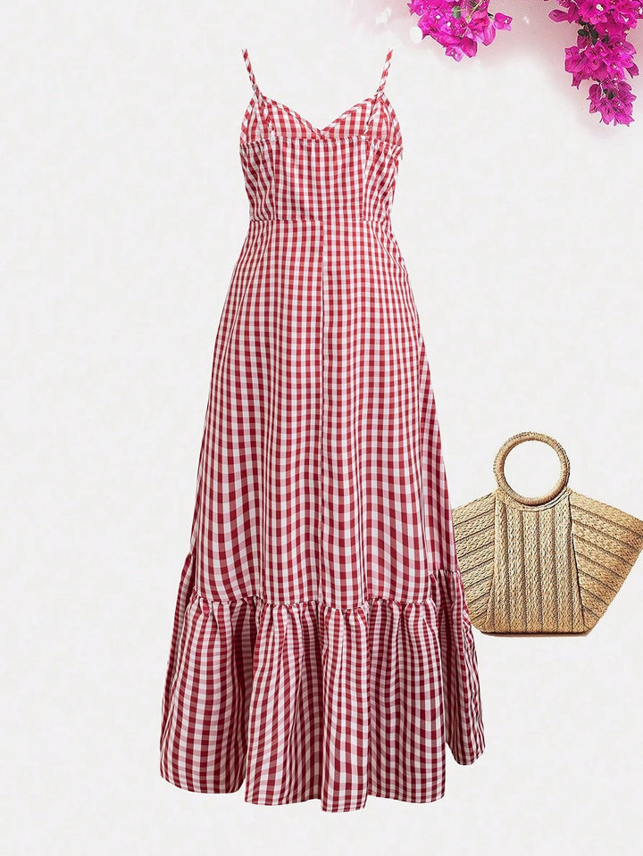 Rochie maxi SHEIN, mix culori