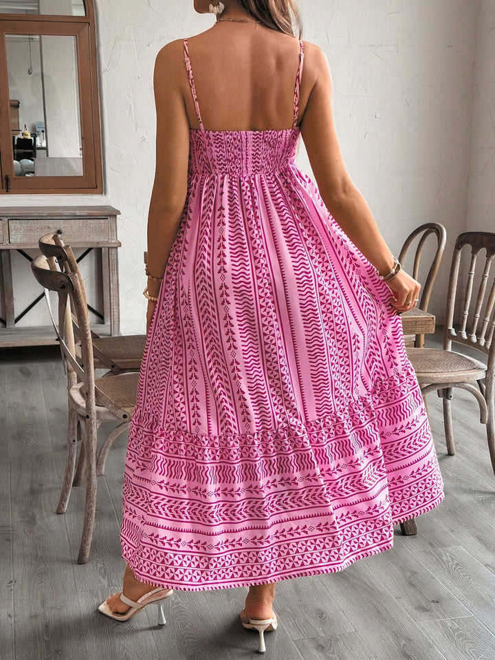 Rochie midi SHEIN, roz