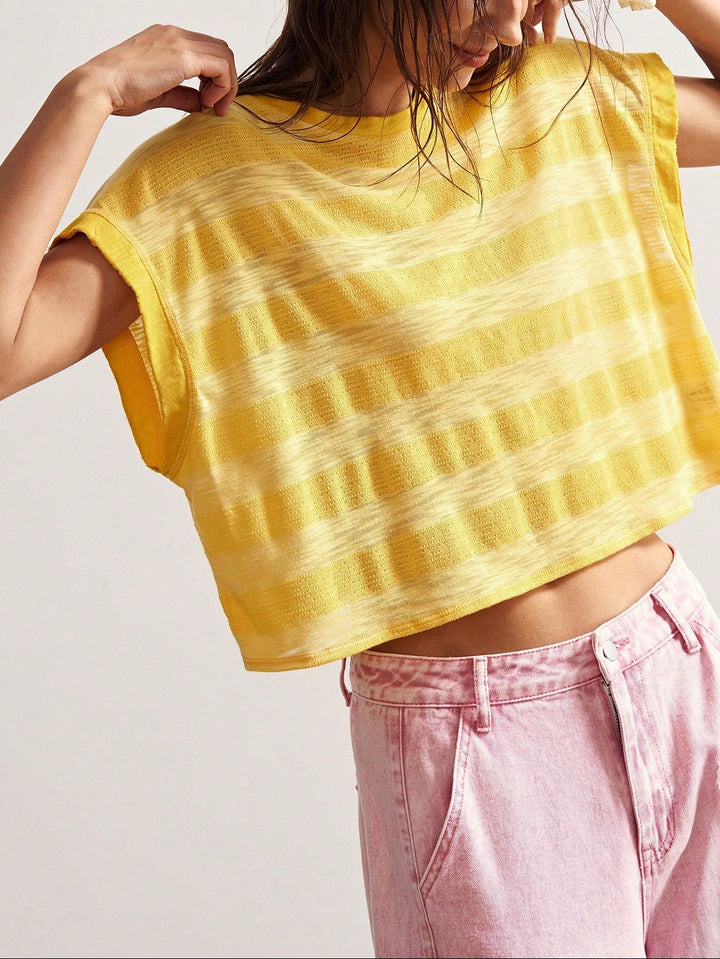 Tricou SHEIN, galben